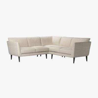 Sofa.com Holly Small Corner Sofa in Jasmine Silky Jacquard Weave