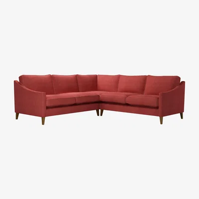 Sofa.com Iggy Medium Corner Sofa in Indian Summer Easy Cotton