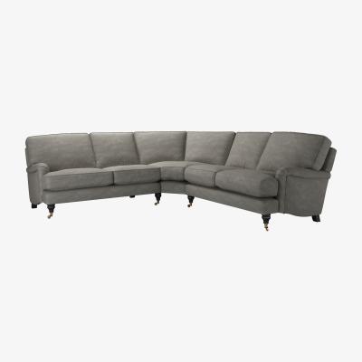 Sofa.com Bluebell Medium Corner Sofa in Coin Soft Chenille - sofa.com