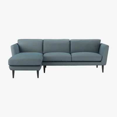 Sofa.com Holly Medium LHF Chaise Sofa in Shore Heathland Weave - sofa.com