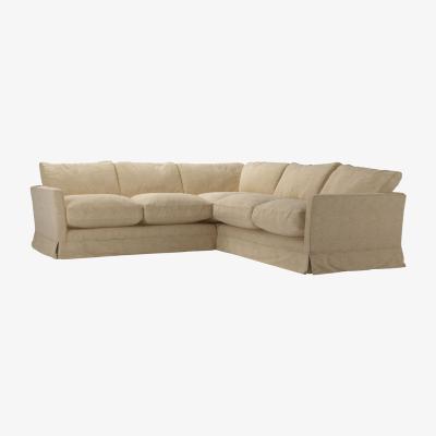 Sofa.com Otto Small Corner Sofa in Nordic Pine Hygge Chunky Weave