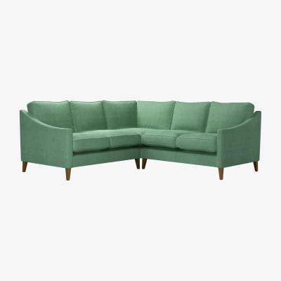 Sofa.com Iggy Small Corner Sofa in Celadon Easy Cotton
