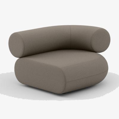 Tom Dixon Tom Dixon - FAT Sofa Right Facing Arm Module - Grey (Kvadrat Hero 2 0212)