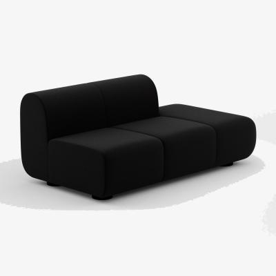 Tom Dixon Tom Dixon - PLUMP Sofa Right Facing Backrest Module - Black (Kvadrat Hero 2 0192)