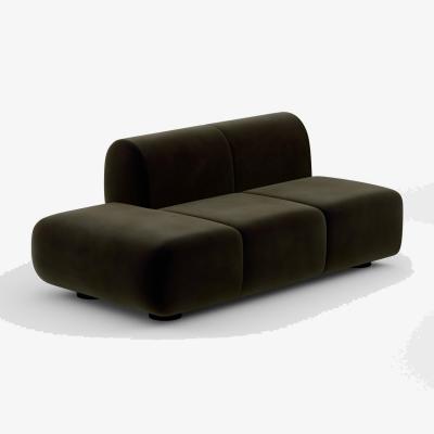 Tom Dixon Tom Dixon - PLUMP Sofa Left Facing Backrest Module - Forest (Royal 162)