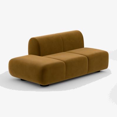 Tom Dixon Tom Dixon - PLUMP Sofa Left Facing Backrest Module - Gold (Royal 132)