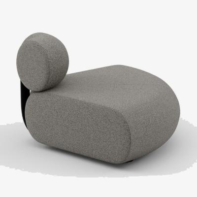 Tom Dixon Tom Dixon - FAT Sofa Corner Outside Sweeping Module - Grey (Kvadrat Melange Nap 0111)