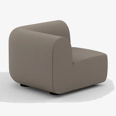 Tom Dixon Tom Dixon - PLUMP Sofa Connecting Corner Module - Grey (Kvadrat Hero 2 0212)