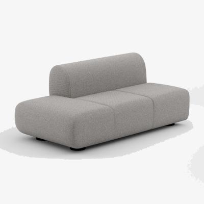 Tom Dixon Tom Dixon - PLUMP Sofa Left Facing Backrest Module - Light Grey (Kvadrat Hallingdal 0110)