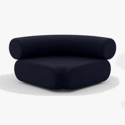 Tom Dixon Tom Dixon - FAT Sofa Corner Inside Sweeping Module - Indigo (Linara 2494 30)