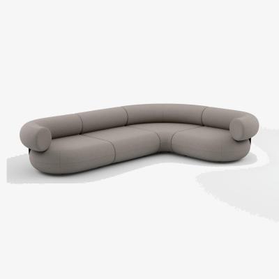Tom Dixon Tom Dixon - Fat Corner Modular Sofa - Configuration 5 - Clay (Linara 2494 93)