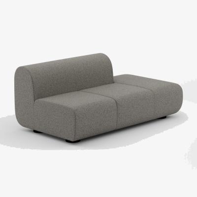 Tom Dixon Tom Dixon - PLUMP Sofa Right Facing Backrest Module - Grey (Kvadrat Melange Nap 0111)