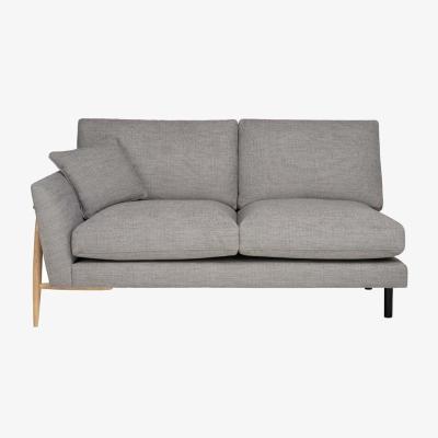 Woods Furniture Forli Medium Sofa - Left Hand Facing - Forli Medium Sofa in Leather Left Hand Facing Arm