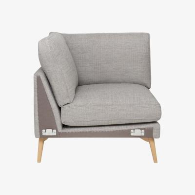 Woods Furniture Forli Corner - Forli Corner Piece in Leather