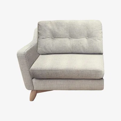 Woods Furniture Ercol 3336 Cosenza Modular Small 1 Seater LHF Sofa - Cosenza Small Unit Left Hand Facing in Leather