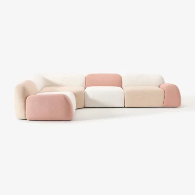 Westwing Modular Corner Sofa Wolke (4-seater), Fuorisalone Edition