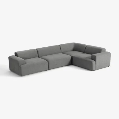 Westwing Large Corner Sofa Melva (4-seater)