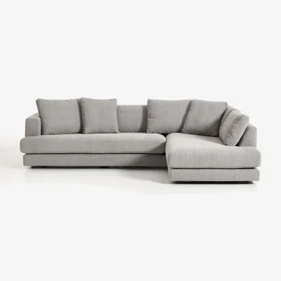 Westwing Bouclé Corner Sofa Tribeca