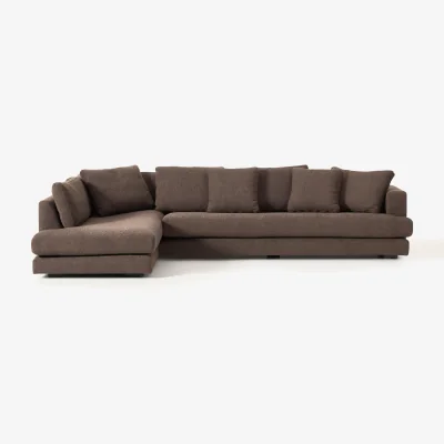 Westwing XL Bouclé Corner Sofa Tribeca