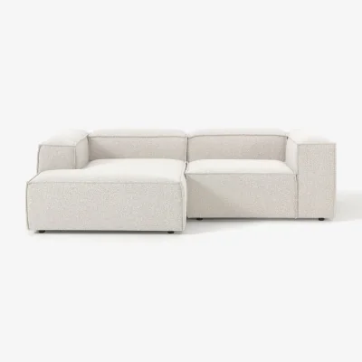 Westwing Bouclé Modular Corner Sofa Lennon (2-seater)
