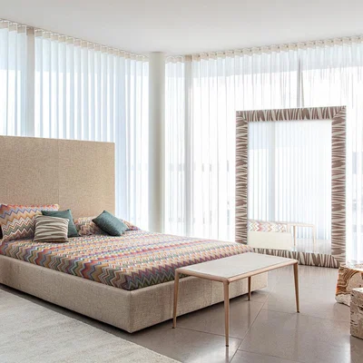 Amara Missoni Home - Zebra Framed Mirror - Atacama 721