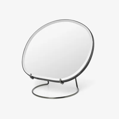 Amara ferm LIVING - Pond Table Mirror - Dark Chrome