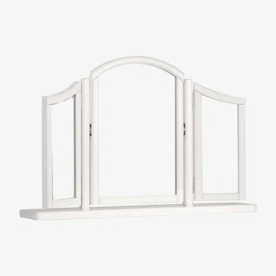 Barker and Stonehouse Havisham Gallery Mirror, White | Barker & Stonehouse