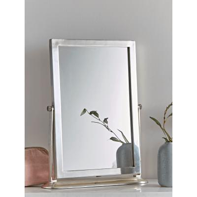 Cox and Cox Antique Silver Table Mirror