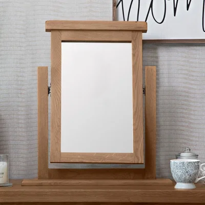 Chiltern Oak Furniture Winchester Oak Dressing Table Mirror