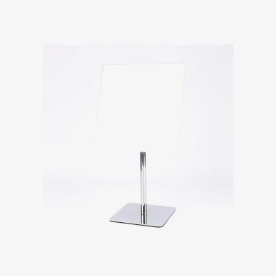 Dunelm Square Pedestal Mirror Chrome