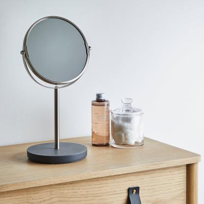 Dunelm Grey Resin Mirror Grey