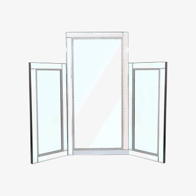 Dunelm Diamante Dressing Table Mirror Silver