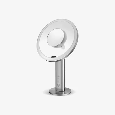 Dunelm EKO iMira Ultra Clear LED Sensor Mirror with Magnetic Travel Mirror Silver