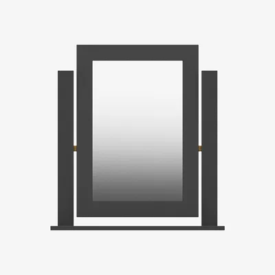 Furniture Village London Bedrooms - Euston Dressing Table Mirror - Grey