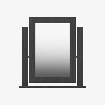 Furniture Village London Bedrooms - Fenchurch Dressing Table Mirror - Black