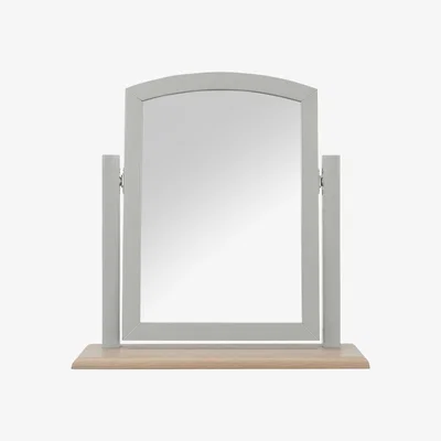 Furniture Village Cotswold Vanity Mirror - Grey