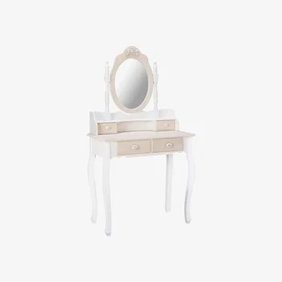 Furniture123 LPD White Dressing Table Mirror - Juliette