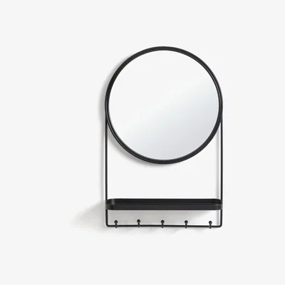 Habitat Habitat Round Shelf Mirror