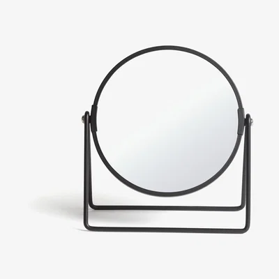 Habitat Habitat Metal Swivel Mirror - Matt Black