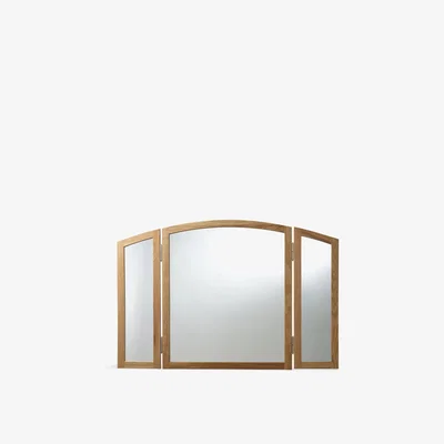 John Lewis John Lewis & Partners Essence Gallery Mirror, Oak