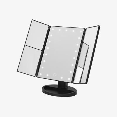La Redoute LED Noir 3-Panel Mirror