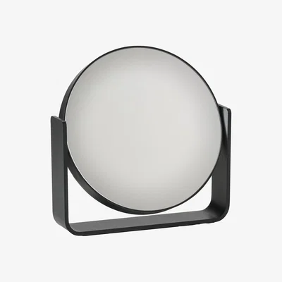 Nordic Nest Zone Denmark Ume table mirror with 5x forlargeing 19x19.5 cm Black