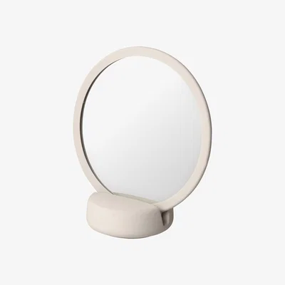 Nordic Nest blomus Sono Vanity table mirror Ø17 cm Moonbeam