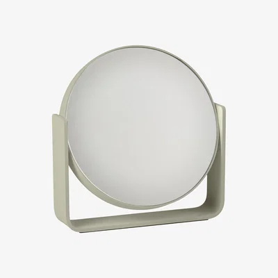 Nordic Nest Zone Denmark Ume table mirror with 5x forlargeing 19x19.5 cm Eucalyptus