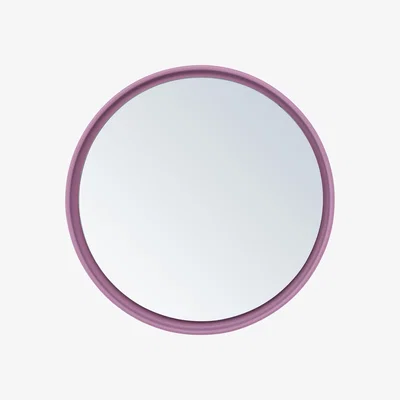 Nordic Nest Design Letters Mirror Mirror table mirror Ø21 cm Lavender