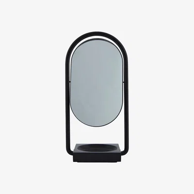 Nordic Nest AYTM ANGUI table mirror 17.2x35 cm Black/black