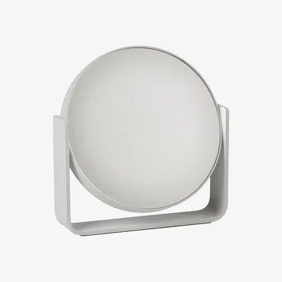Nordic Nest Zone Denmark Ume table mirror with 5x forlargeing 19x19.5 cm Soft grey