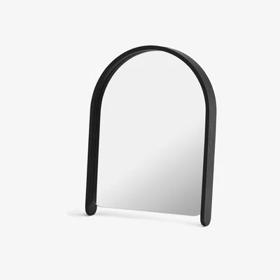 Nordic Nest Cooee Design Woody mirror 32x41 cm Black stained oak