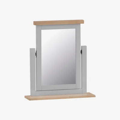 Oak&More Willow Oak and Grey Trinket Mirror