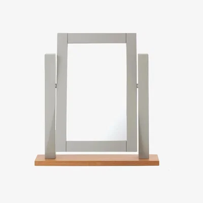 Oak&More Seville Oak and Grey Adjustable Dressing Table Mirror